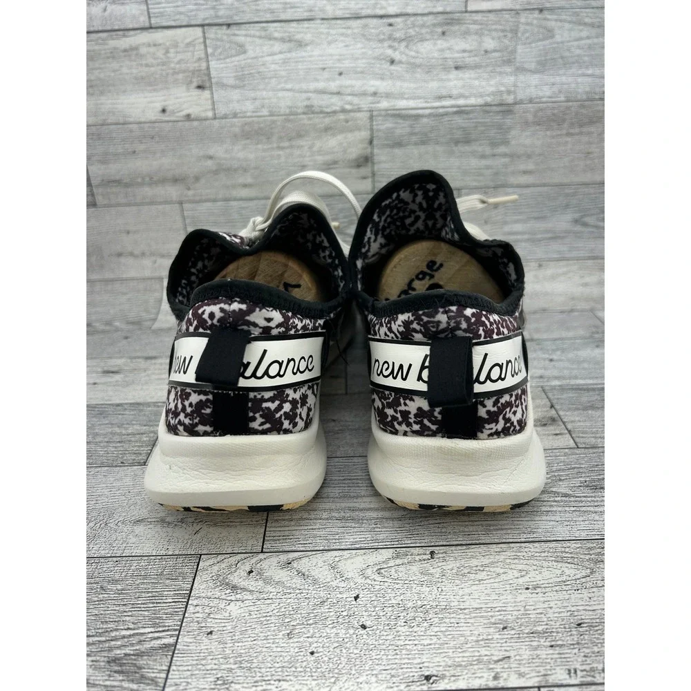 New Balance FuelCore Energize Black White Graphic Sneakers WNRGSMP1 Women Sz 8.5